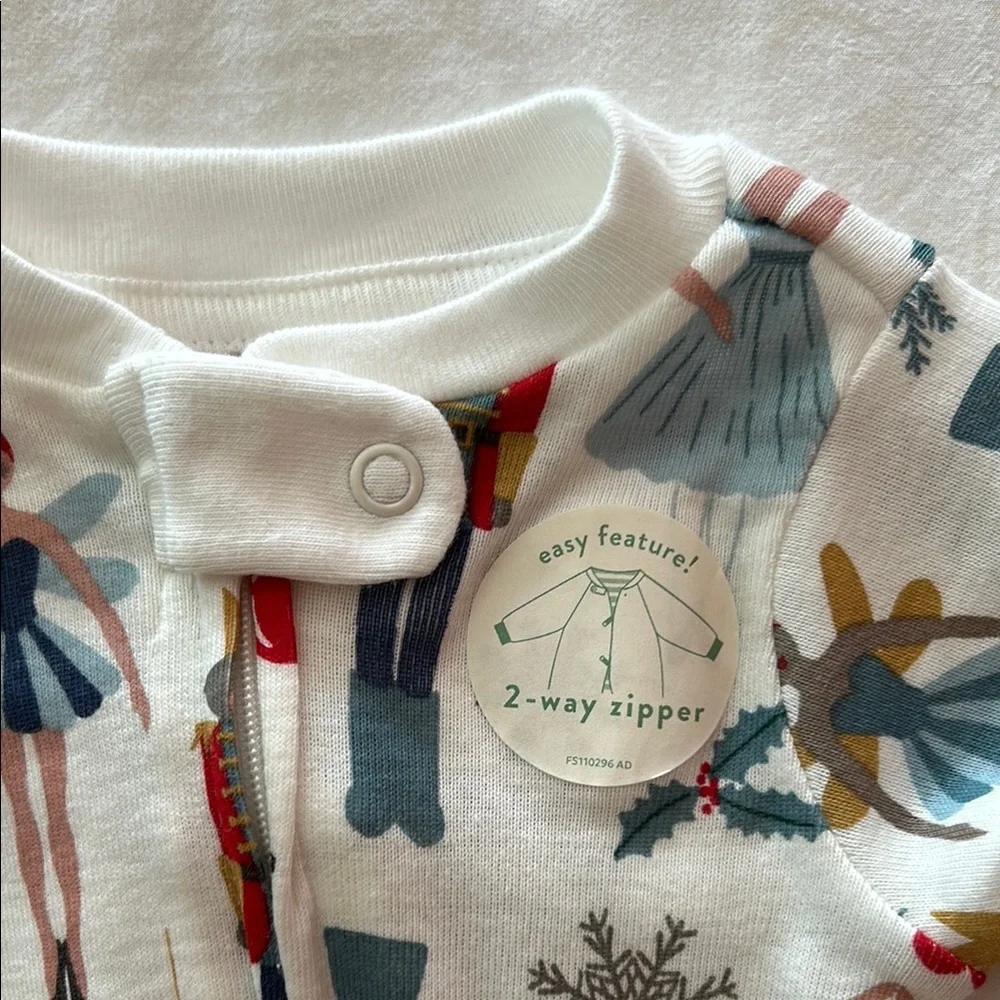 NWT CARTER’S Little Planet Nutcracker Organic baby onesie